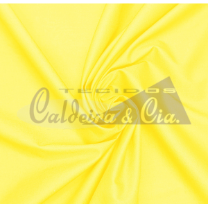 Tecido Tricoline Silky Lisa cor - 1289 (Amarelo)